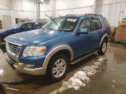 Ford salvage cars for sale: 2009 Ford Explorer Eddie Bauer
