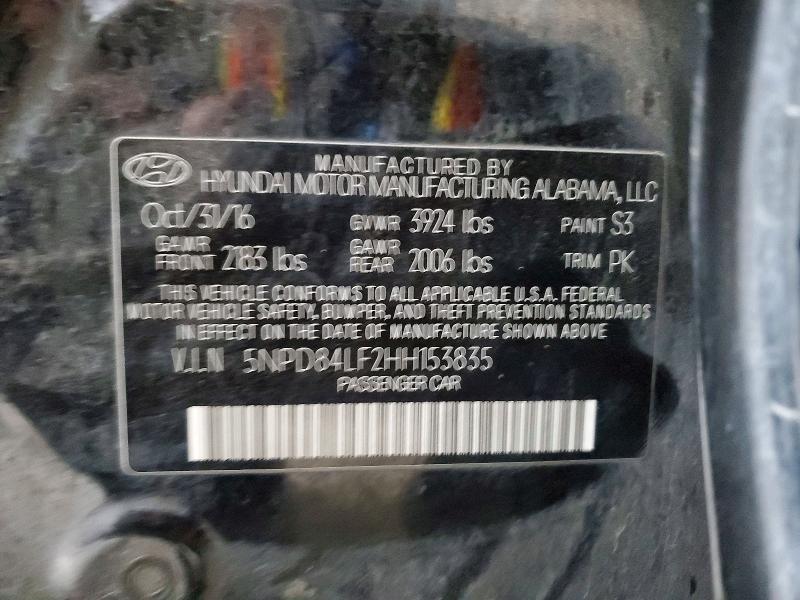 2017 Hyundai Elantra se