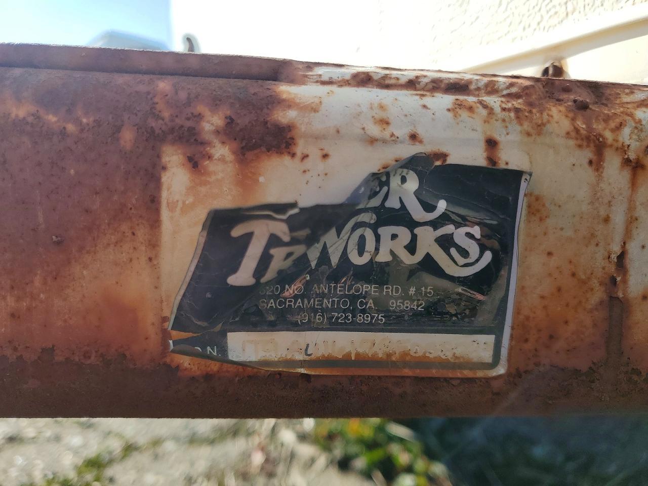 1993 Unknown 1993 Fiber Optic Splicing Trailer