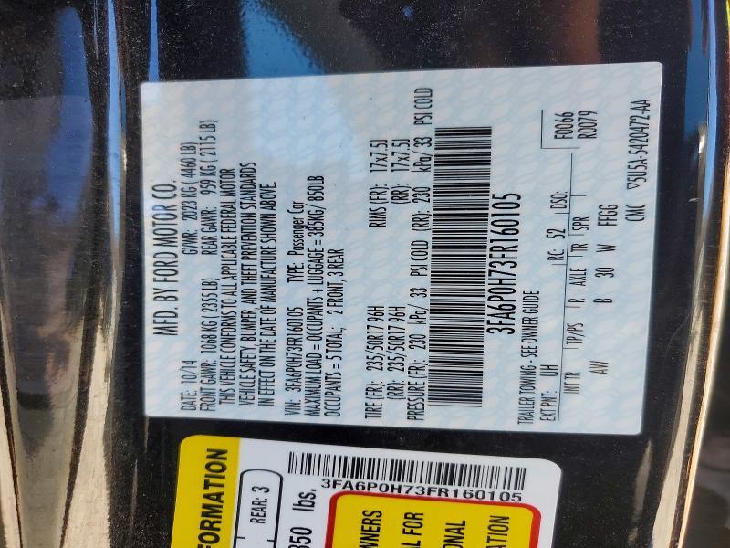 2015 Ford Fusion se