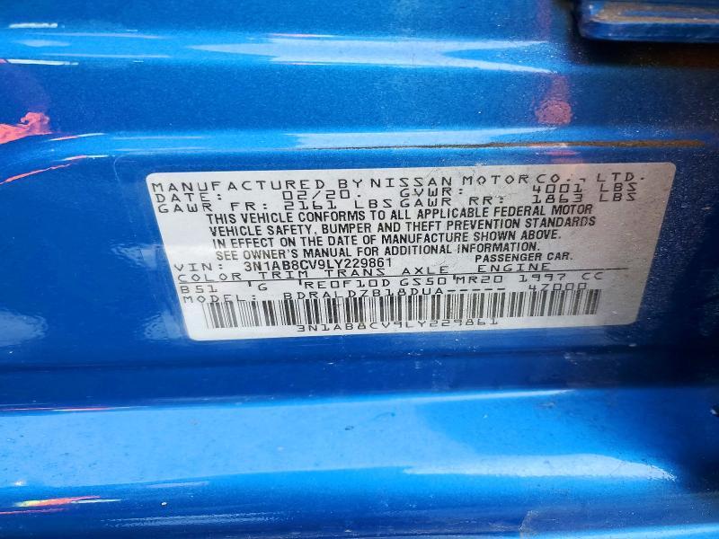 2020 Nissan Sentra sv