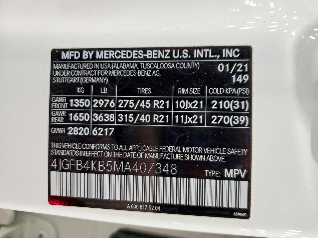 2021 Mercedes-Benz Gle 350 4matic