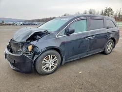 Honda salvage cars for sale: 2012 Honda Odyssey exl