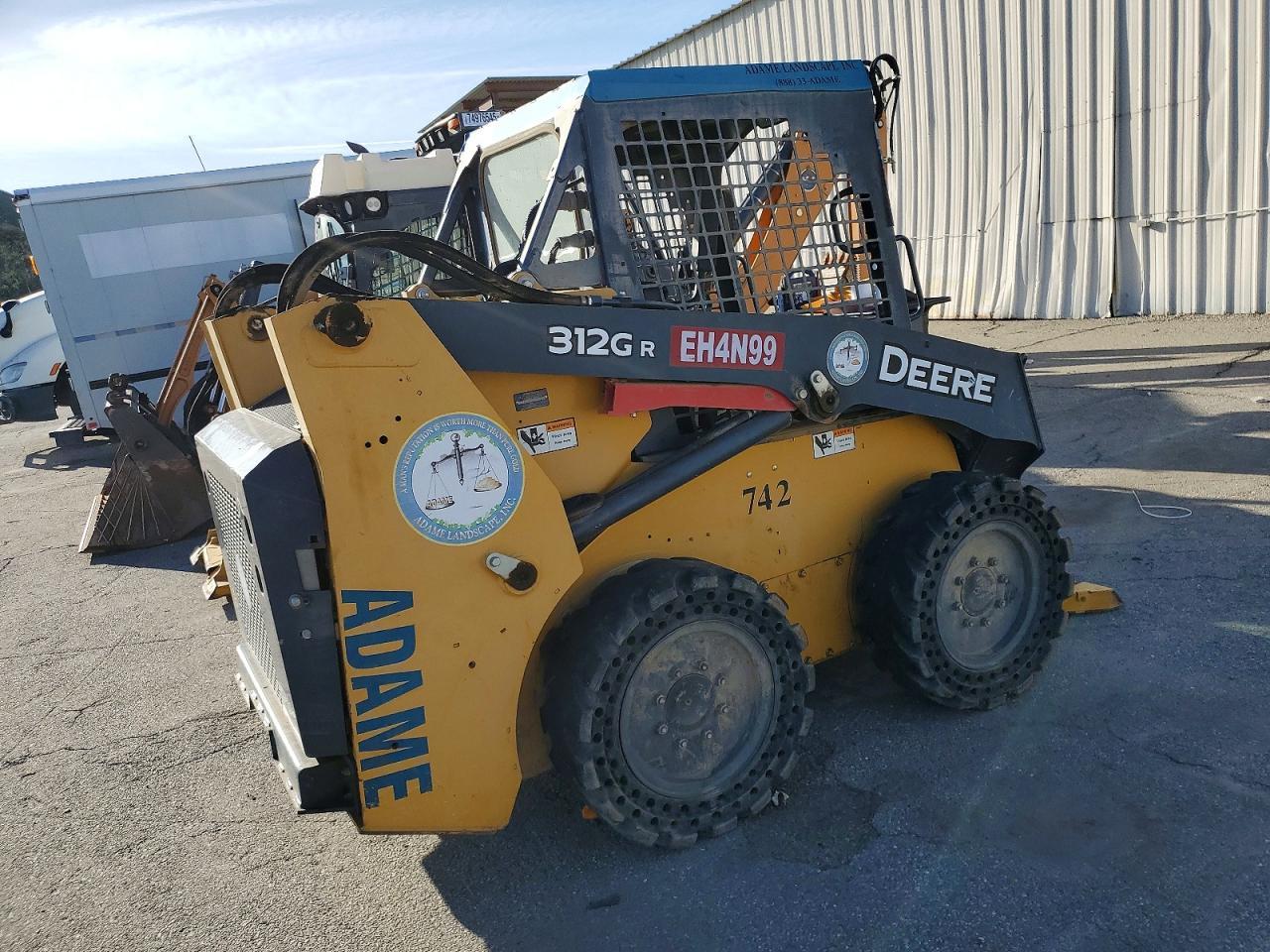 2016 John Deere 312GR Skid Steer Loader