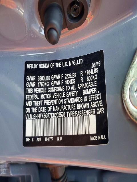 2019 Honda Civic