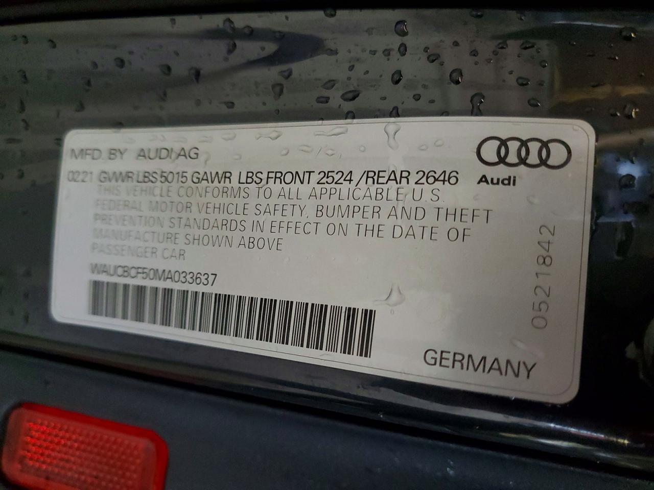 2021 Audi A5 Premium Plus 40