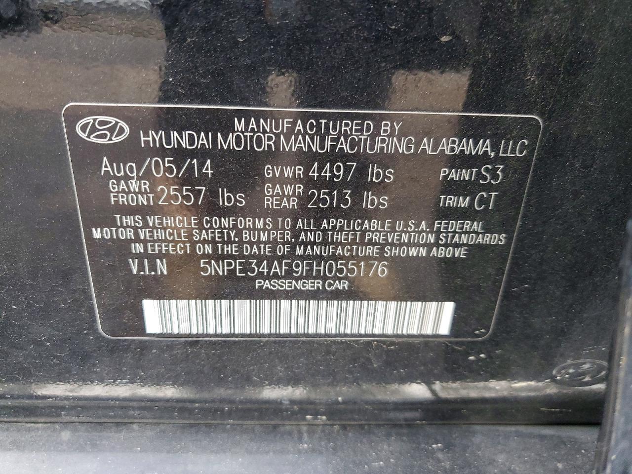 2015 Hyundai Sonata Sport