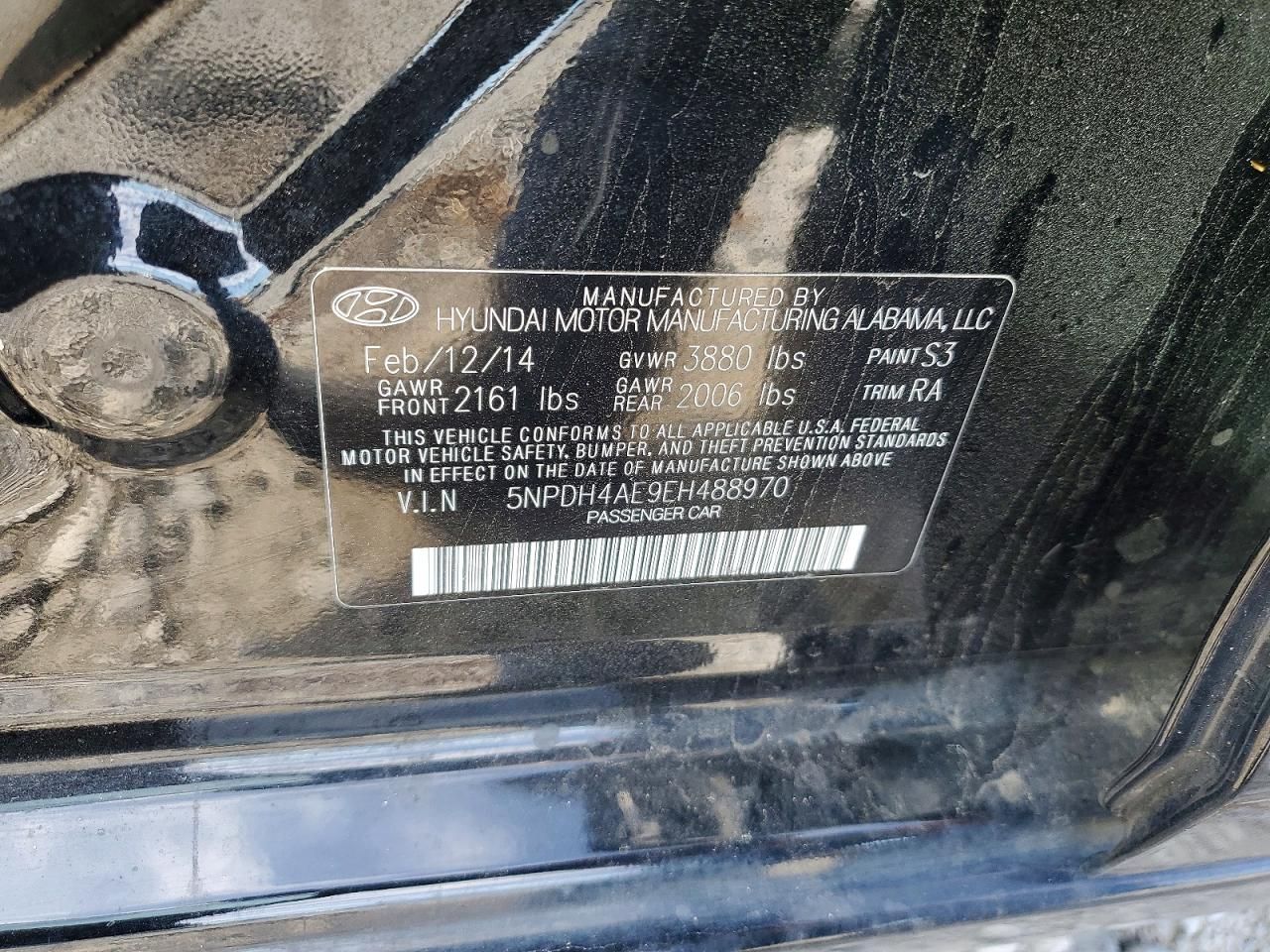 2014 Hyundai Elantra se