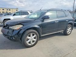Salvage cars for sale from Copart Wilmer, TX: 2003 Nissan Murano sl