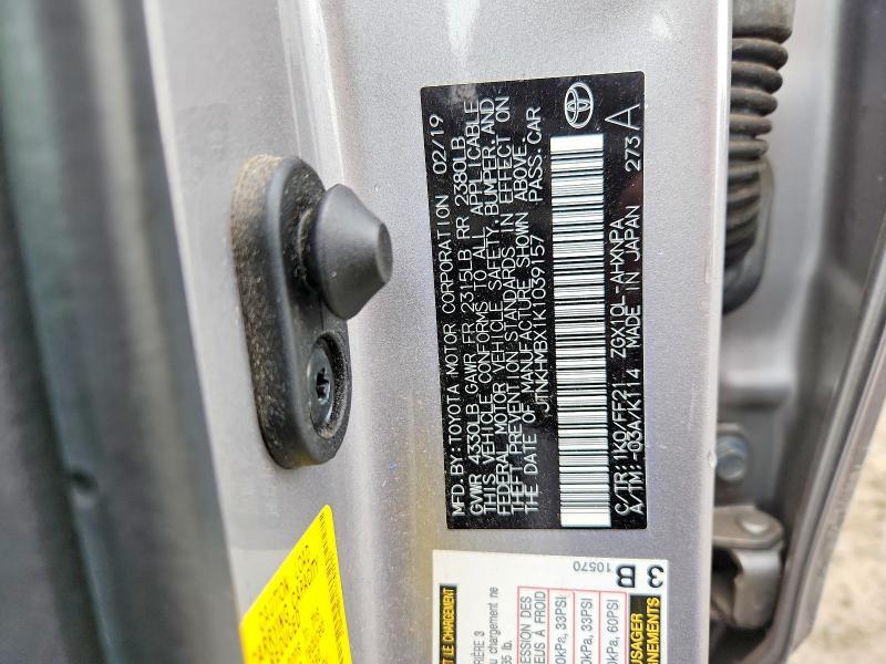 2019 Toyota C-hr xle