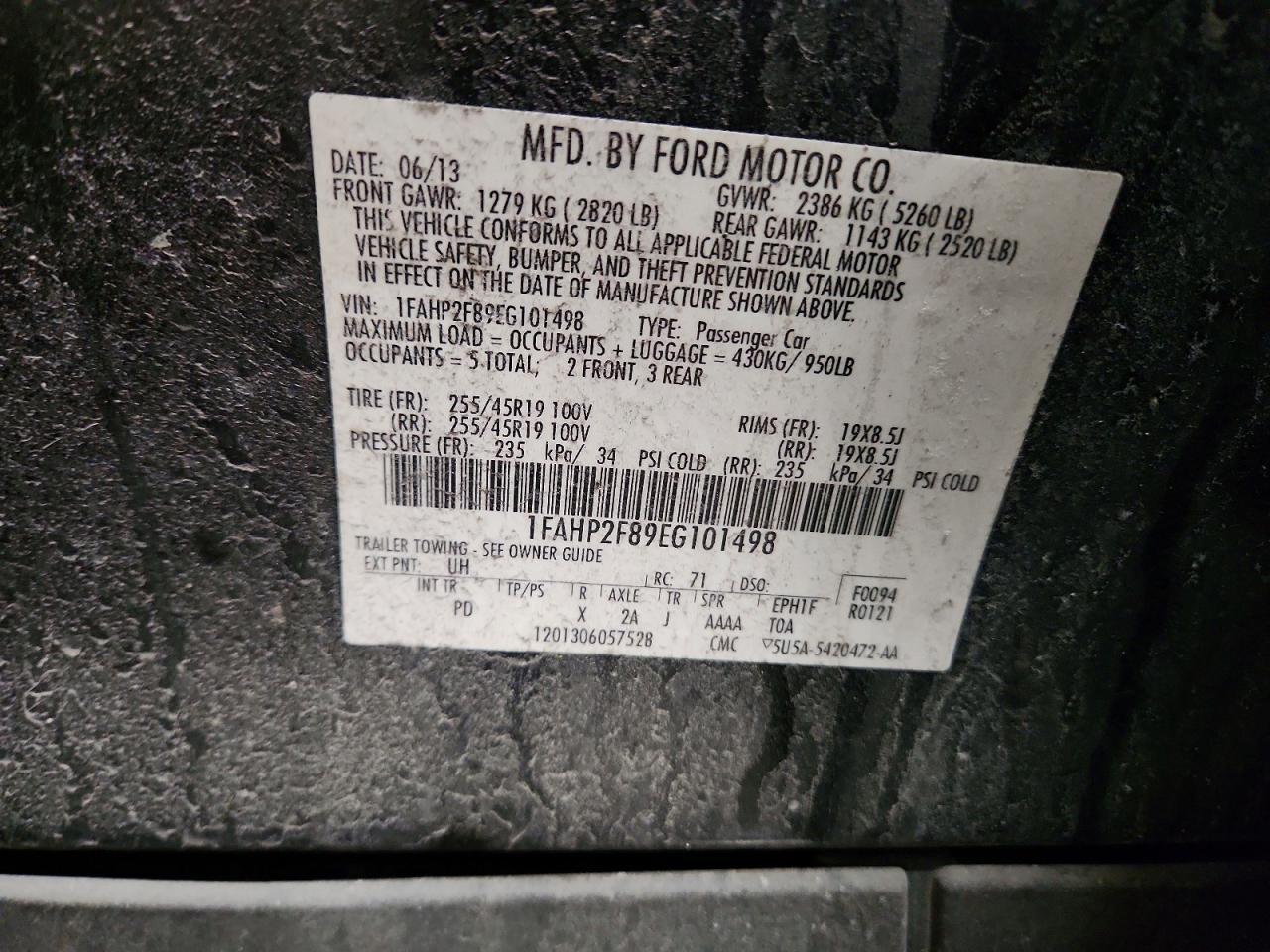 2014 Ford Taurus Limited