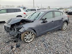 Mazda salvage cars for sale: 2015 Mazda 3 i Touring Automatic