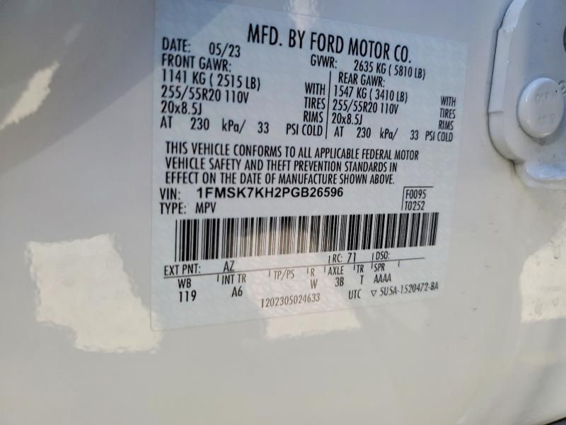 2023 Ford Explorer St-line