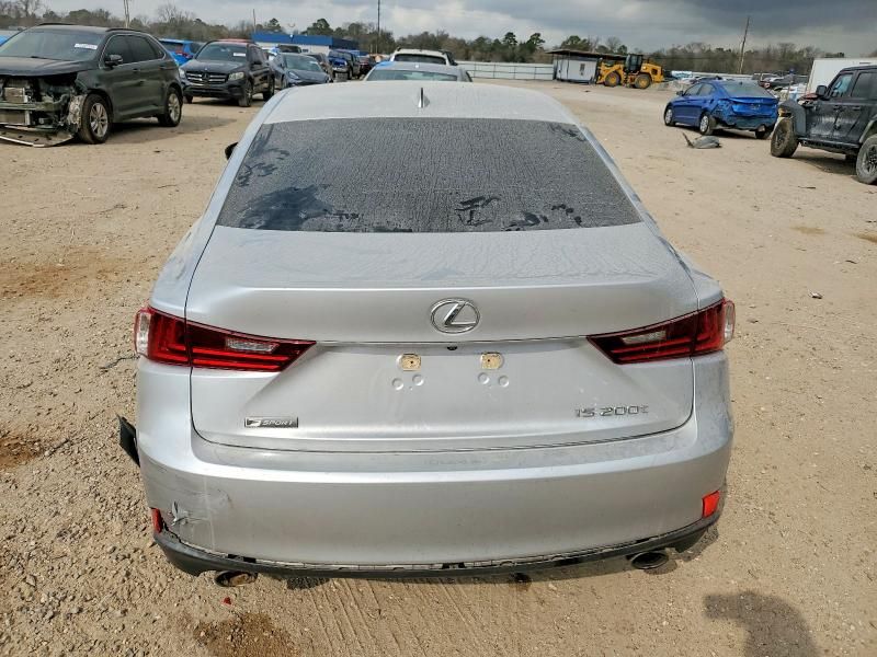 2016 Lexus Is 200t