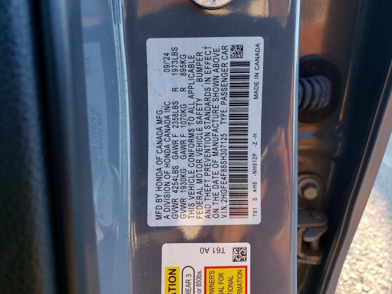 2025 Honda Civic Sport