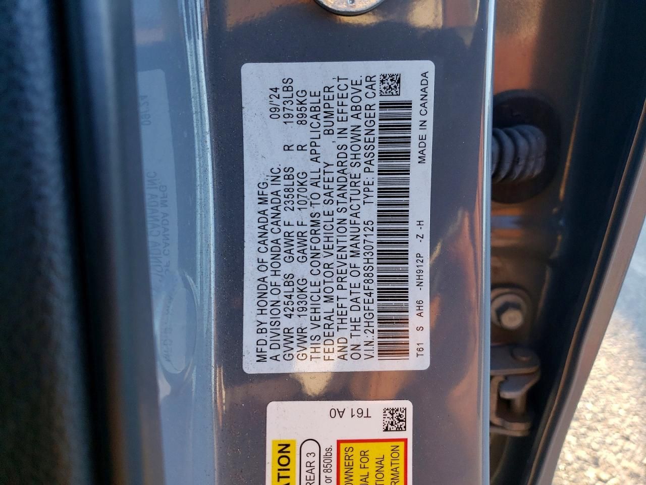 2025 Honda Civic Sport