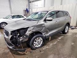 KIA Sorento salvage cars for sale: 2019 KIA Sorento lx