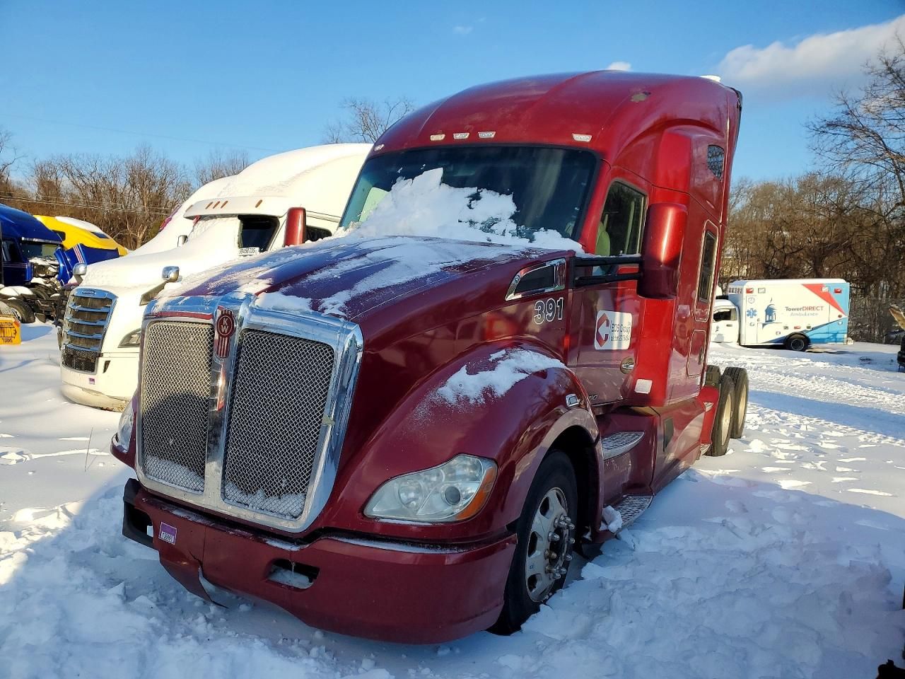2019 Kenworth Constructi-Semi Truck
