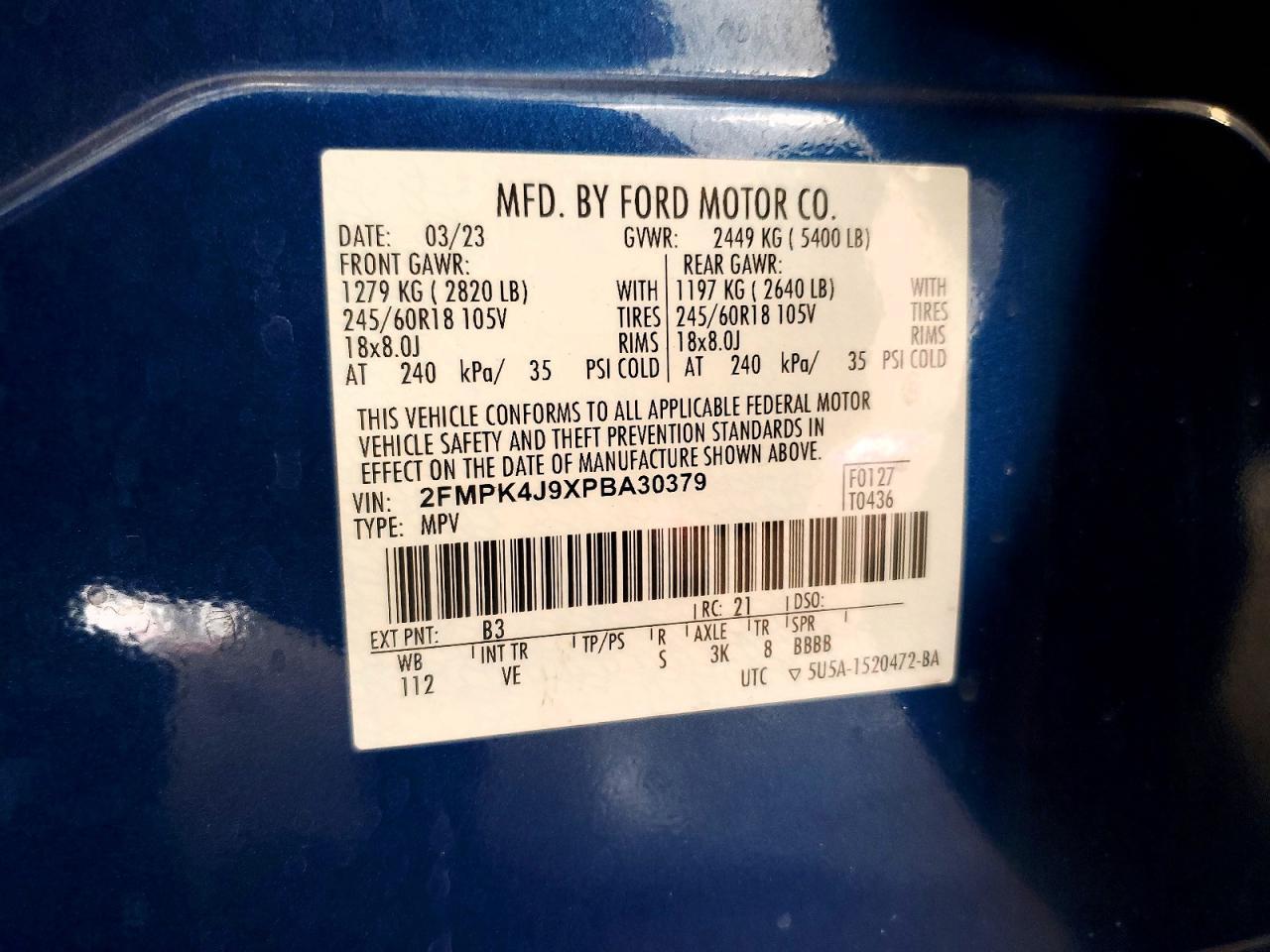 2023 Ford Edge sel