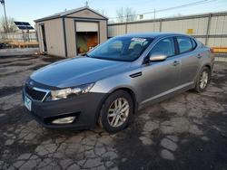Salvage cars for sale from Copart Dyer, IN: 2013 KIA Optima lx