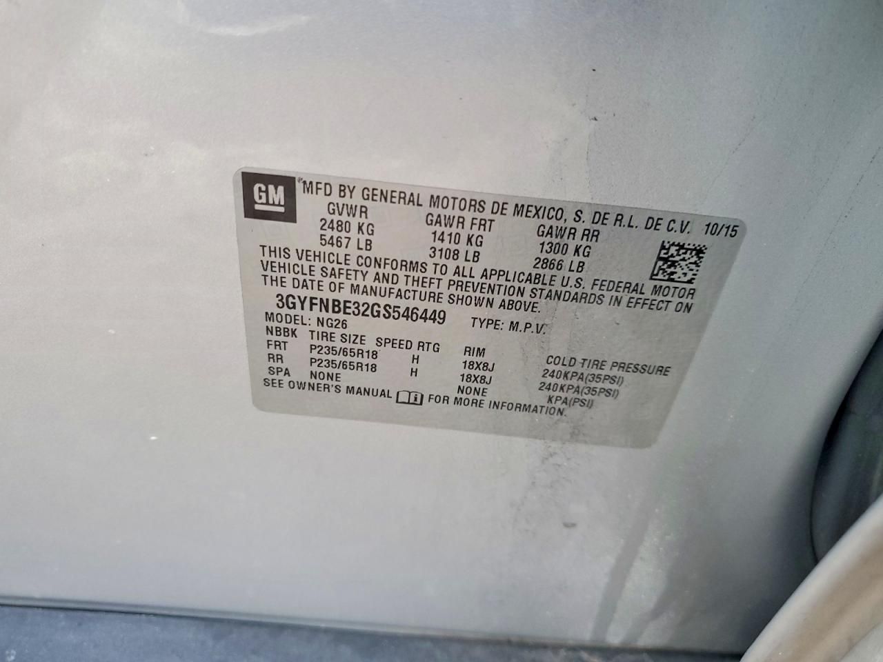 2016 Cadillac Srx Luxury Collection