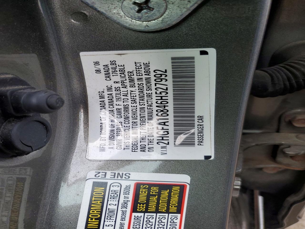2006 Honda Civic ex