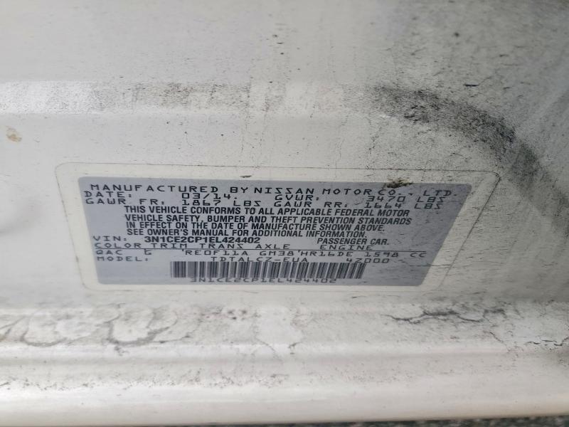 2014 Nissan Versa Note s