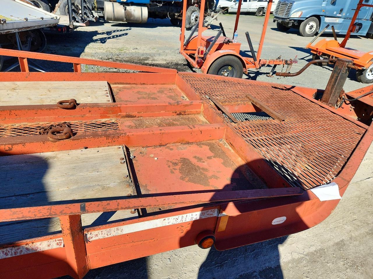 2012 Belshe BF9T Equipment Trailer