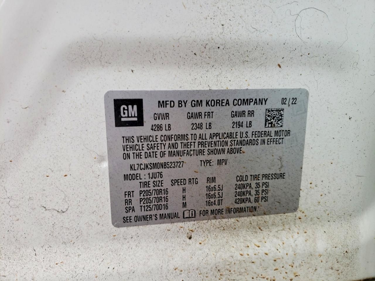 2022 Chevrolet Trax ls