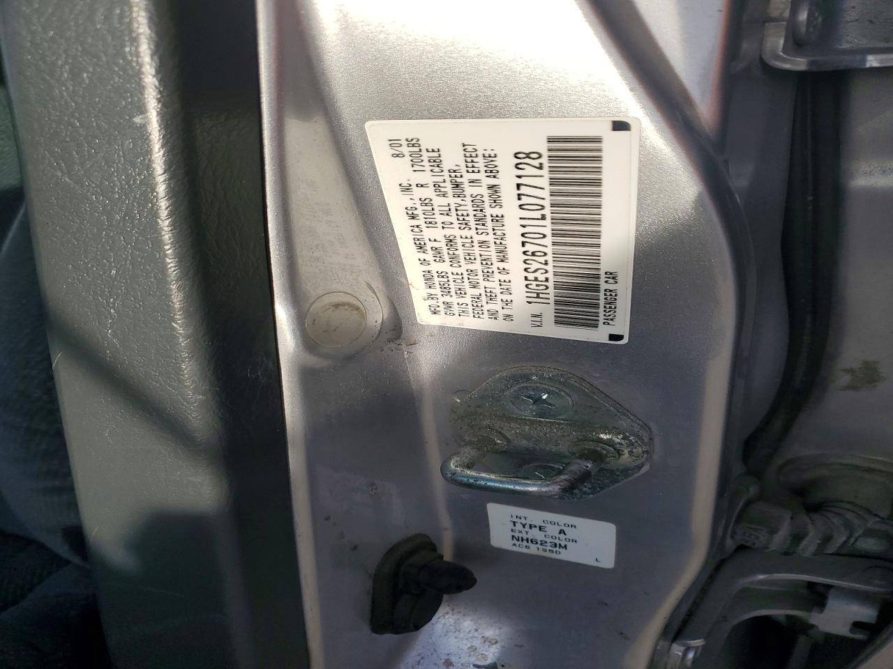 2001 Honda Civic ex