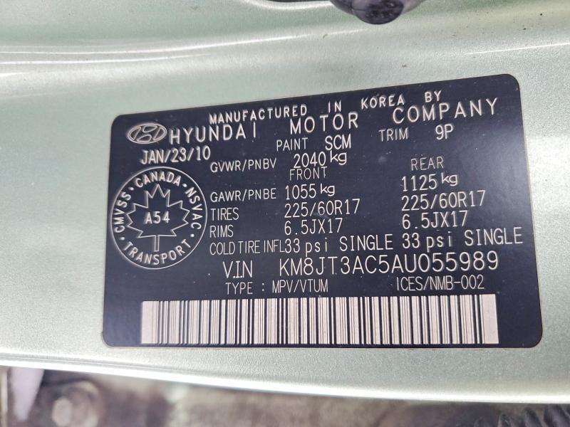 2010 Hyundai Tucson gls