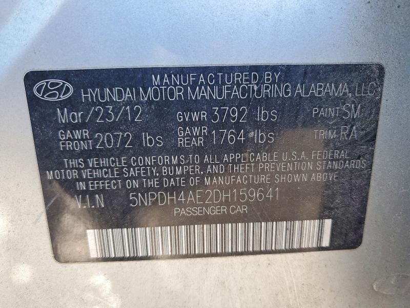 2013 Hyundai Elantra gls