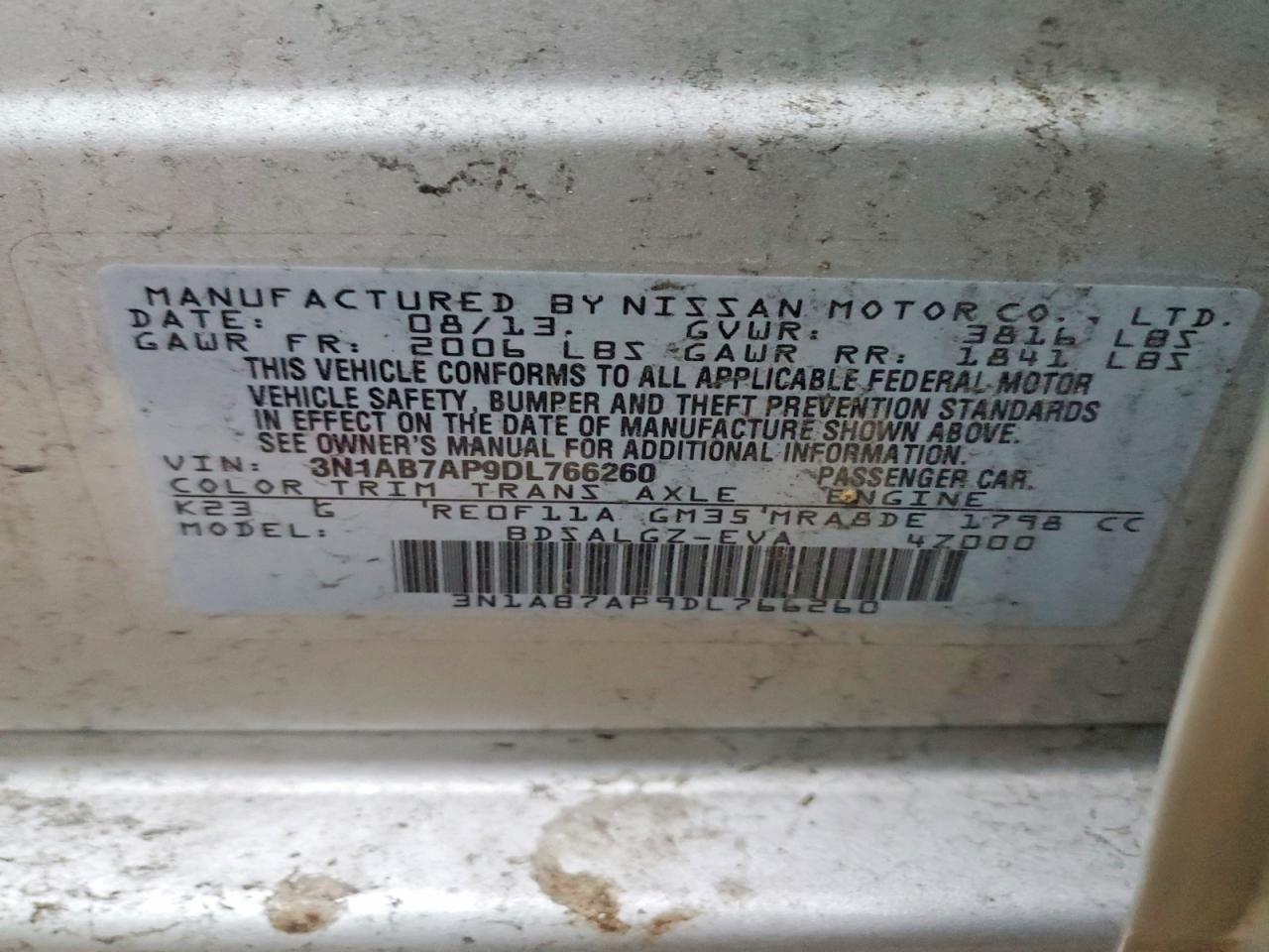 2013 Nissan Sentra s