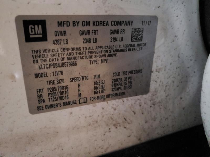 2018 Chevrolet Trax 1LT