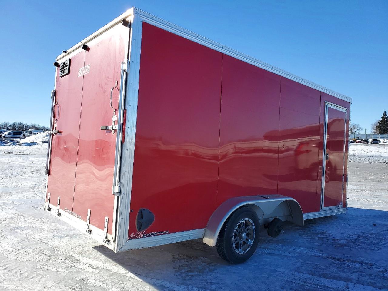 2025 Alcom Enclosed Cargo Trailer