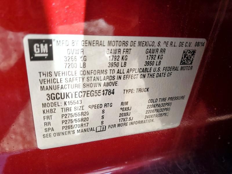 2014 Chevrolet Silverado K1500 High Country