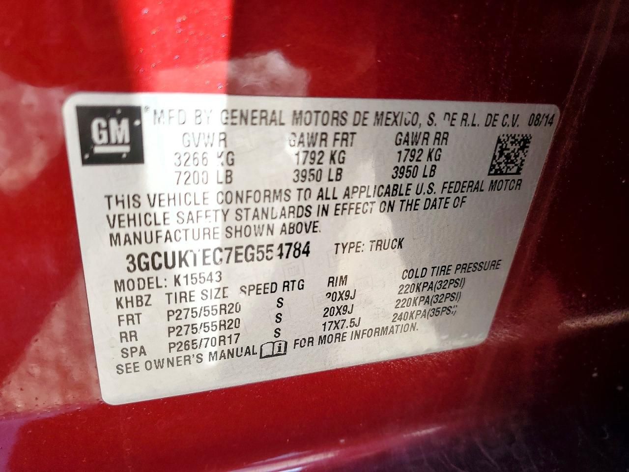 2014 Chevrolet Silverado K1500 High Country