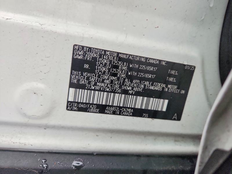 2025 Toyota Rav4 xle