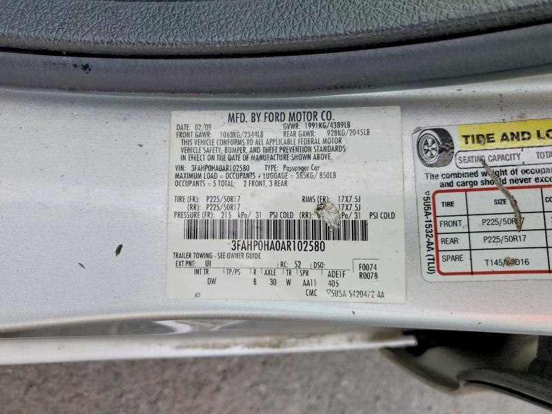2010 Ford Fusion se