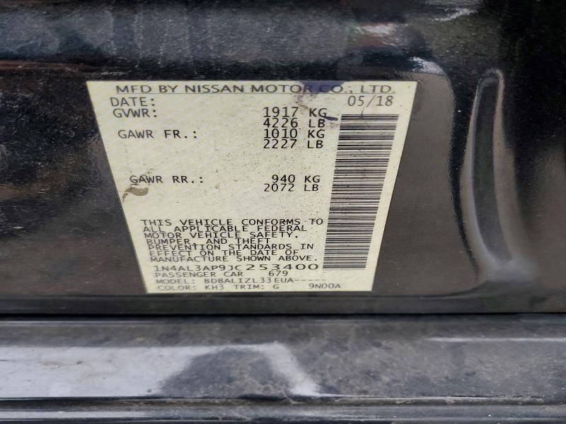 2018 Nissan Altima 2.5
