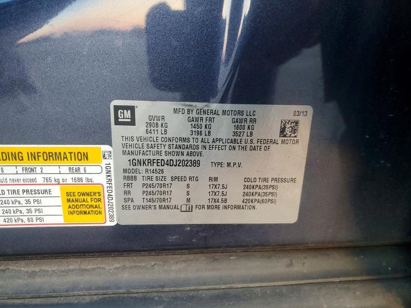 2013 Chevrolet Traverse ls