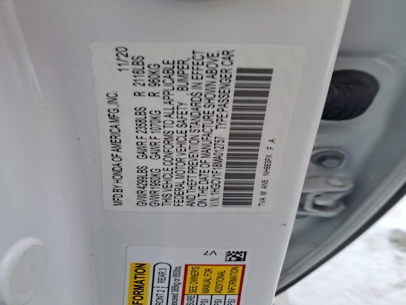 2021 Honda Accord lx