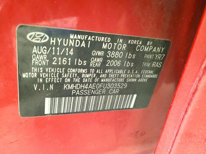 2015 Hyundai Elantra se