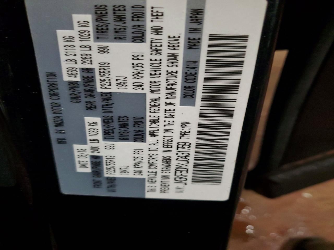 2018 Mazda Cx-5 Grand Touring