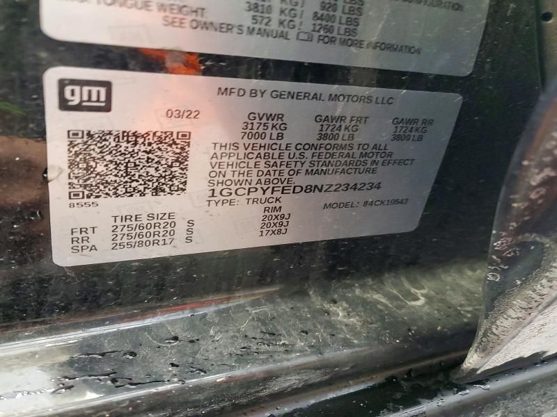 2022 Chevrolet Silverado ltd K1500 lt Trail Boss