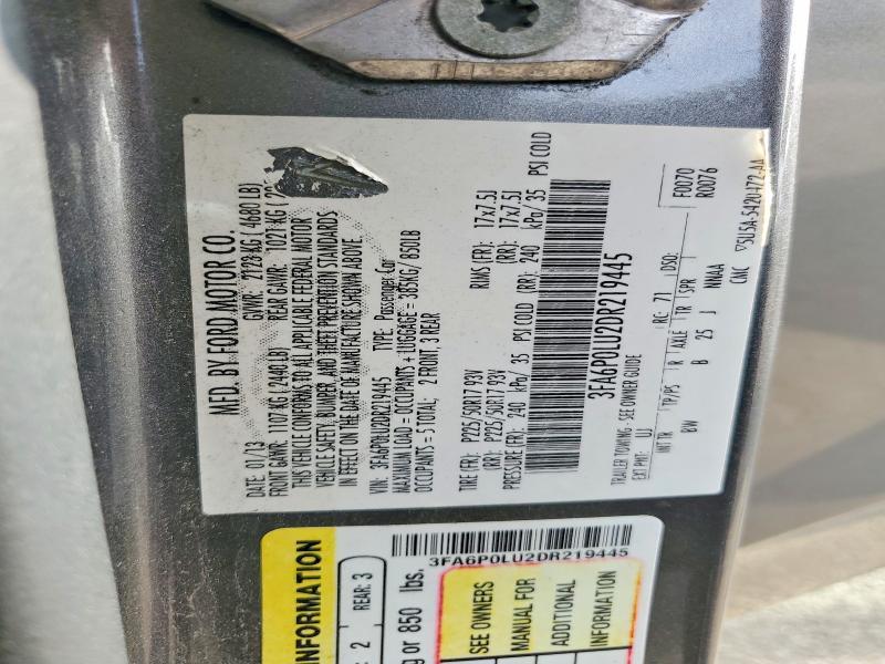 2013 Ford Fusion se Hybrid