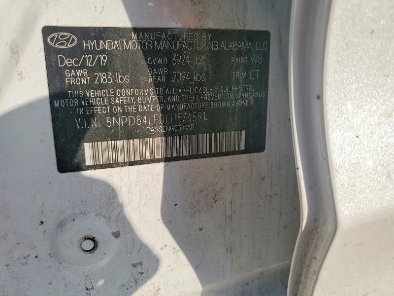 2020 Hyundai Elantra sel