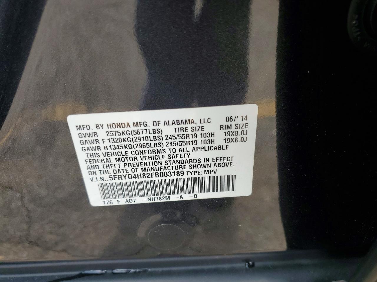 2015 Acura Mdx Advance