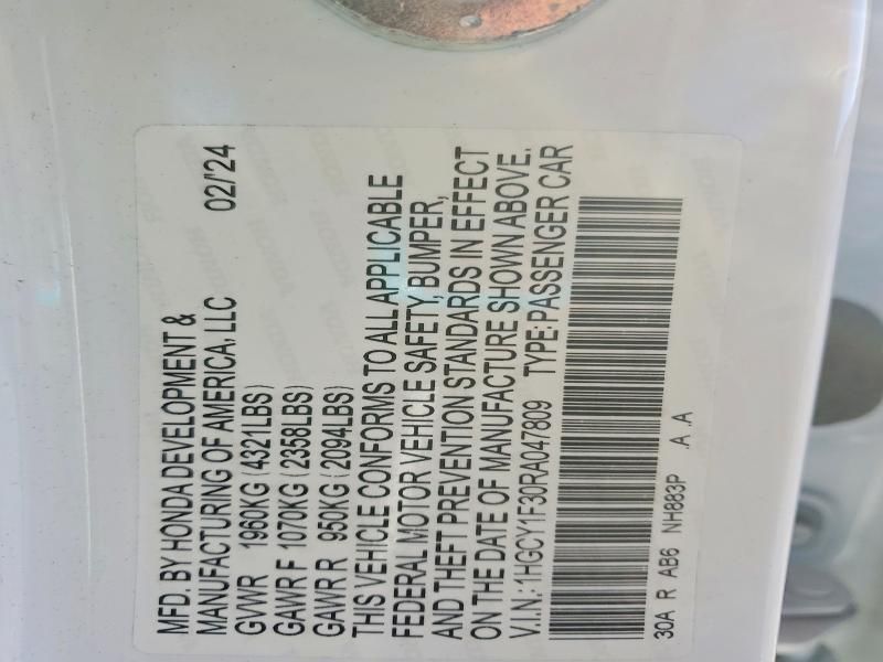 2024 Honda Accord ex