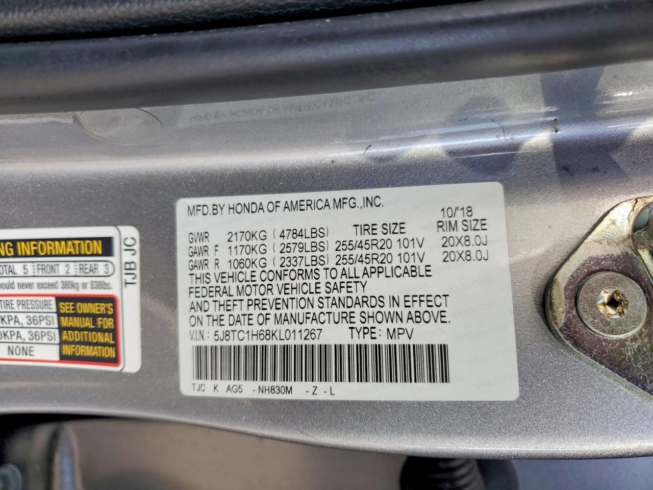 2019 Acura Rdx A-spec